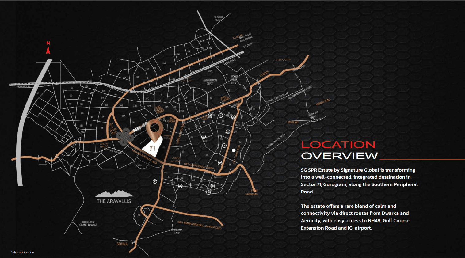 Signature Global Tonino Lamborghini Residences layout map